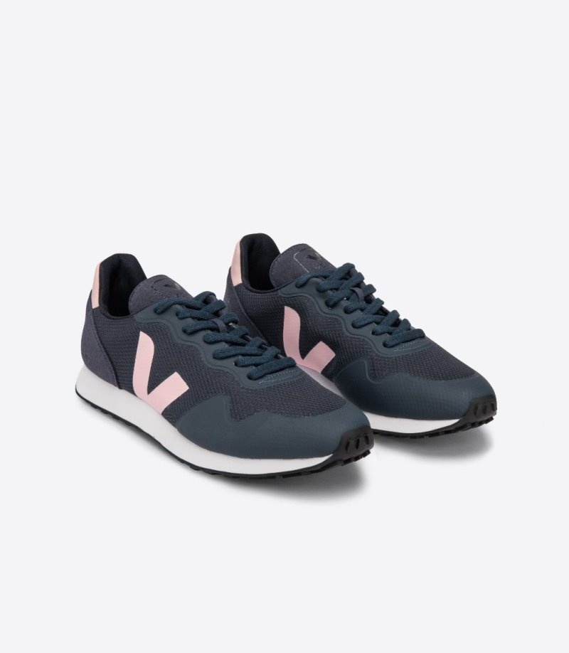 Tenis Veja Sdu Alveomesh Mujer Azul Marino Rosas Colombia | OEX-5831