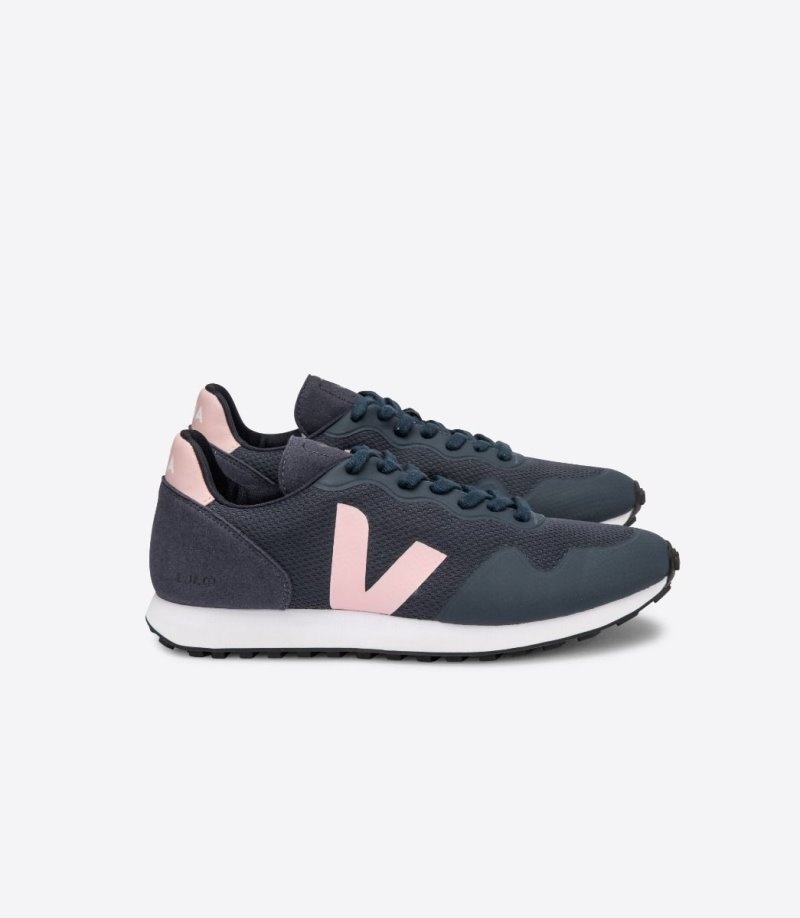 Tenis Veja Sdu Alveomesh Mujer Azul Marino Rosas Colombia | OEX-5831