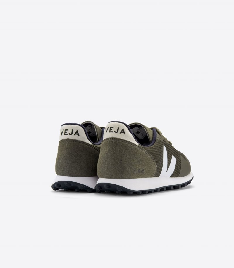 Tenis Veja Sdu B-Mesh Mujer Verde Oliva Blancas Colombia | RKU-4249